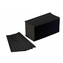 Χειροπετσέτα Z-Fold Black Mars 4000 (Φύλλο  21x21- 200φύλλα/πακέτο - 20πακέτα/κιβώτιο)